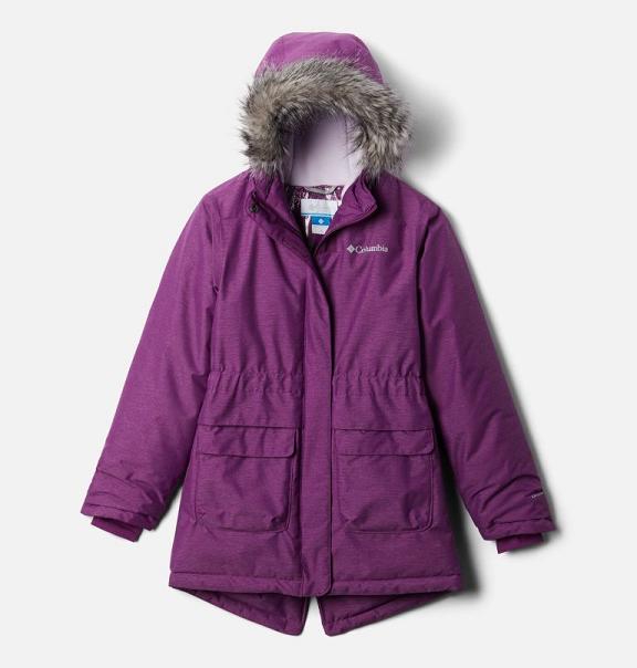 Columbia Nordic Strider Parkas Navy For Girls NZ74283 New Zealand